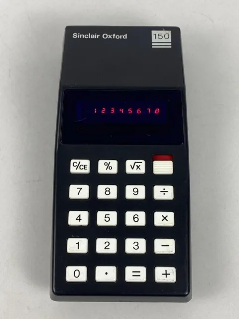 Sinclair Oxford 150 arithmetic Calculator