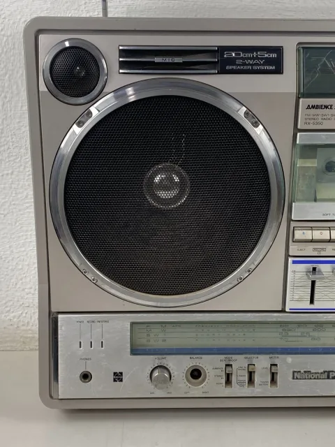National Panasonic RX-5350F Boombox Ghettoblaster