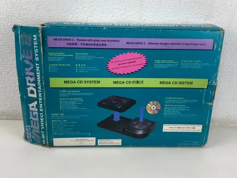 Sega mega drive 2 16-Bit 18 games inside Console