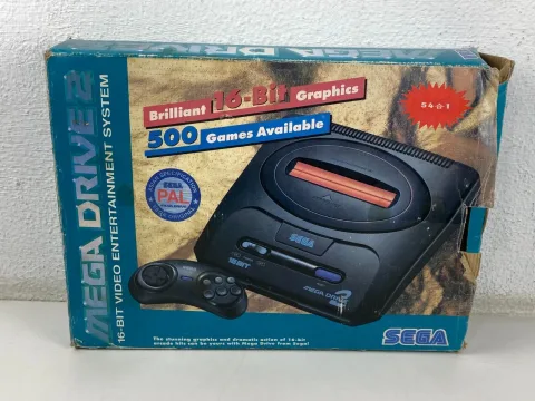 Sega mega drive 2 16-Bit 18 games inside Console