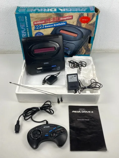 Sega mega drive 2 16-Bit 18 games inside Console