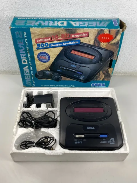 Sega mega drive 2 16-Bit 18 games inside Console
