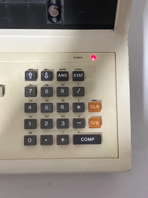 Casio FX-9000P Professional Computer Z80 W/Casio OP-1 interface Box