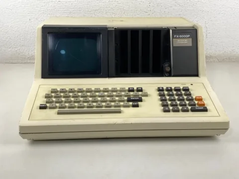 Casio FX-9000P Professional Computer Z80 W/Casio OP-1 interface Box