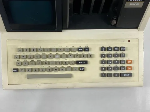 Casio FX-9000P Professional Computer Z80 W/Casio OP-1 interface Box