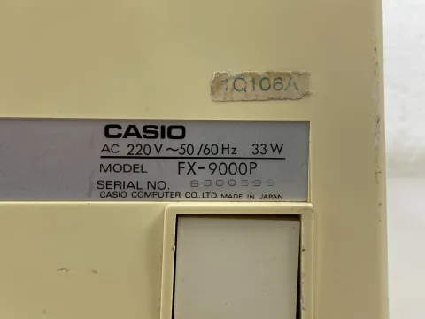Casio FX-9000P Professional Computer Z80 W/Casio OP-1 interface Box