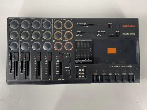 Tascam Porta 05 Ministudio 4 Track Cassette Player Recorder