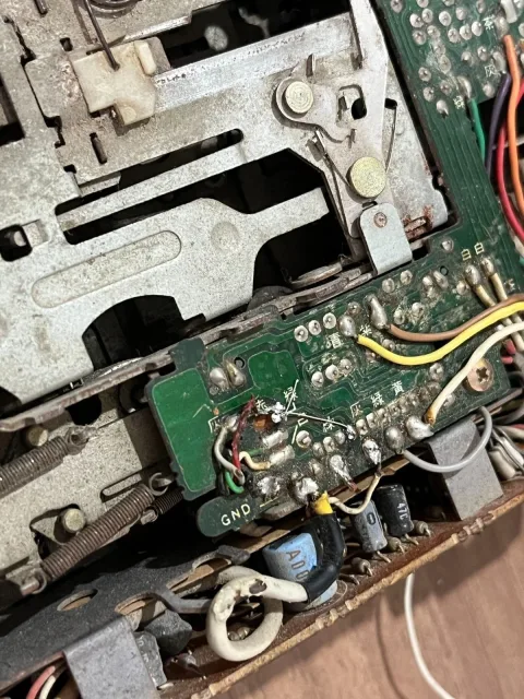 Clarion PA-9035A cassette car stereo