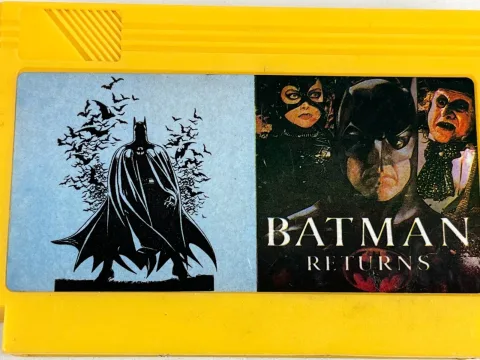 Batman Returns Dendy Famicom Famiclone Nes Tv Game Cartridge