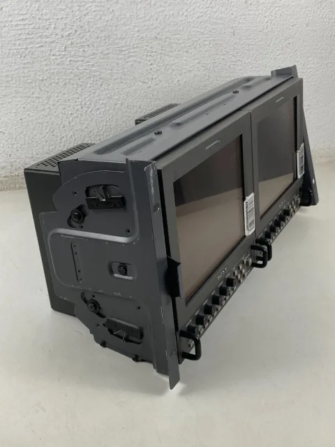 double Sony LMD-9030 9" VGA Multi-Format LCDSD-SDI W/ AC-LMD9 Power Supply