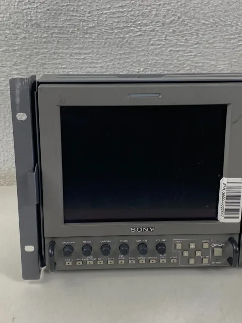 double Sony LMD-9030 9" VGA Multi-Format LCDSD-SDI W/ AC-LMD9 Power Supply