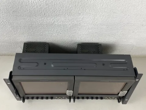 double Sony LMD-9030 9" VGA Multi-Format LCDSD-SDI W/ AC-LMD9 Power Supply