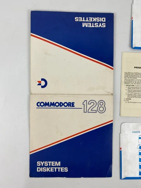 Commodore 128 System Diskettes CP/M System