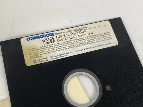 Commodore 128 System Diskettes CP/M System