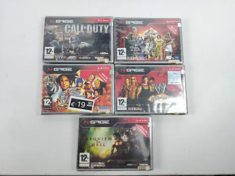 لعبة King of Fighter Call of Duty WWE Nokia N-gage