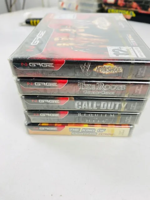 لعبة King of Fighter Call of Duty WWE Nokia N-gage