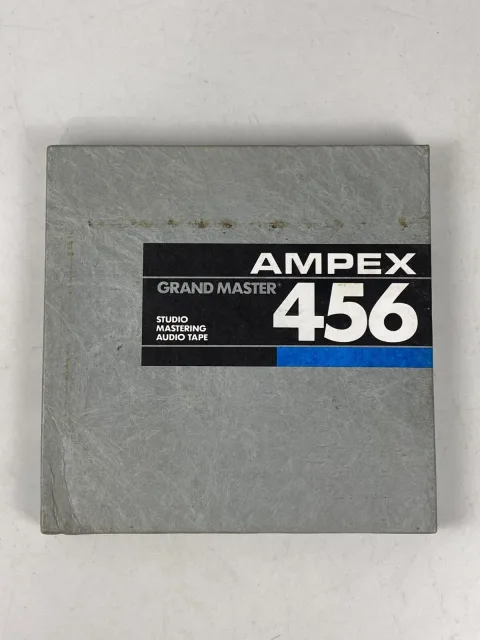 Ampex Grand Master 456 10.5" Metal Reel to Reel Recording Tape