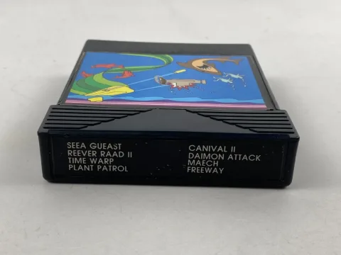Atari 2600 Compatible Zellers 8 Game In 1 Cartridge Taiwan