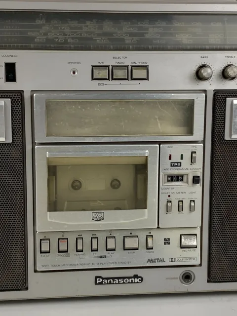 National Panasonic RX-5600LS Boombox Ghettoblaster Radio Cassette