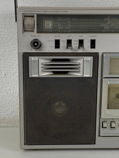 National Panasonic RX-5600LS Boombox Ghettoblaster Radio Cassette