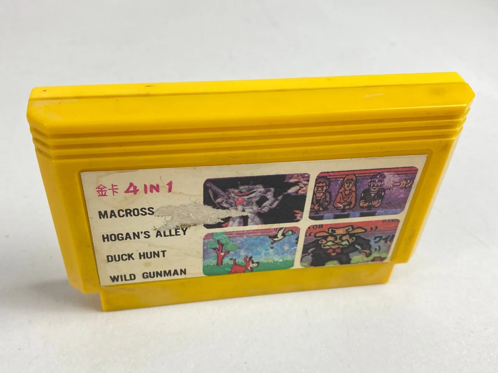 4 In 1 Dendy Nintendo Famiclone Nes Tv Game Cartridge