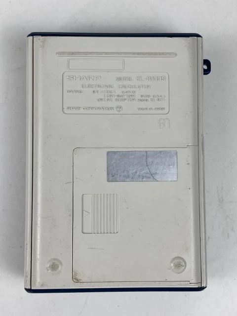 حاسبة شارب EL-8100S إل سي ميت LED