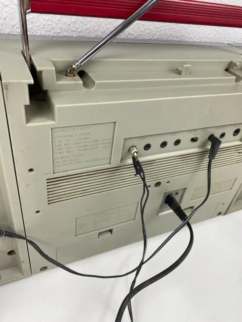 Trident CX-480F Stereo Boombox Ghettoblaster Stereo Cassette eBay
