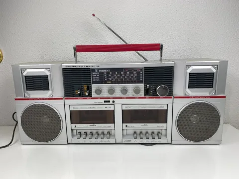 Trident CX-480F Stereo Boombox Ghettoblaster Stereo Cassette eBay