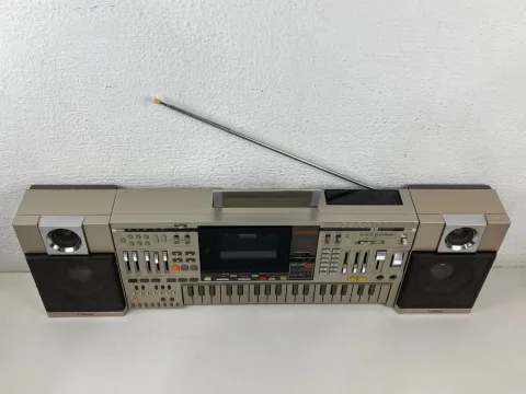 Casio KX-101 80s Boombox Radio Cassette Stereo Synthesizer Keyboard eBay