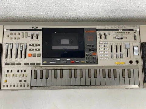 Casio KX-101 80s Boombox Radio Cassette Stereo Synthesizer Keyboard eBay