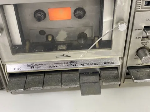 Sanyo M-9996K Ghetto Blaster Radio Cassette Recorder Boombox