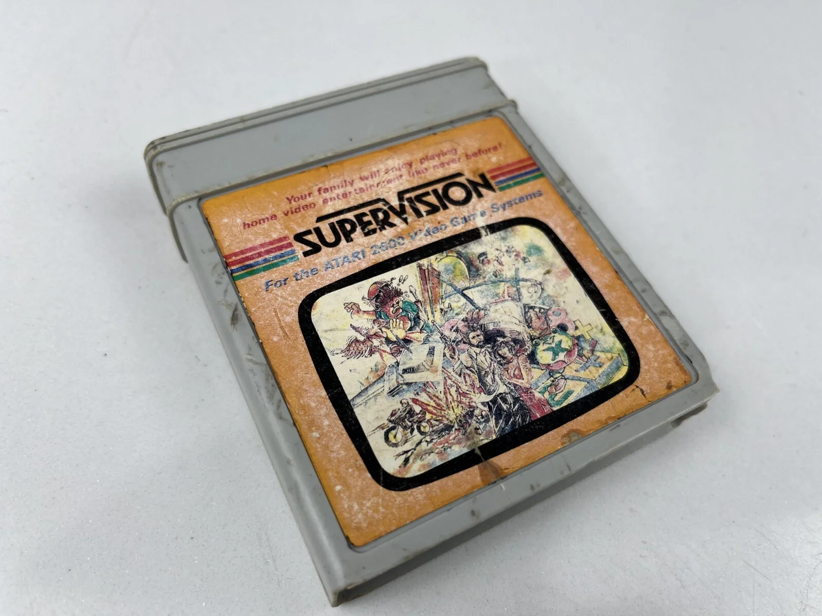 Atari 2600 VCS SuperVision - Mario Bros Game Cartridge