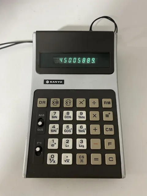 Sanyo CZ-8101 Electronic Calculator 1975