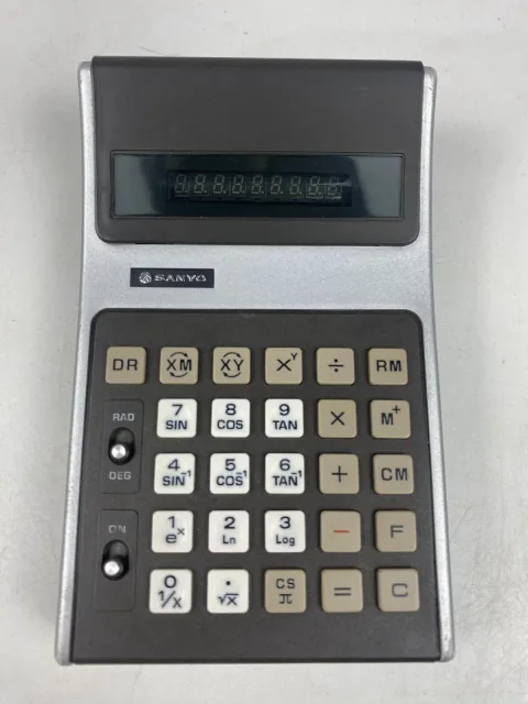 Sanyo CZ-8101 Electronic Calculator 1975