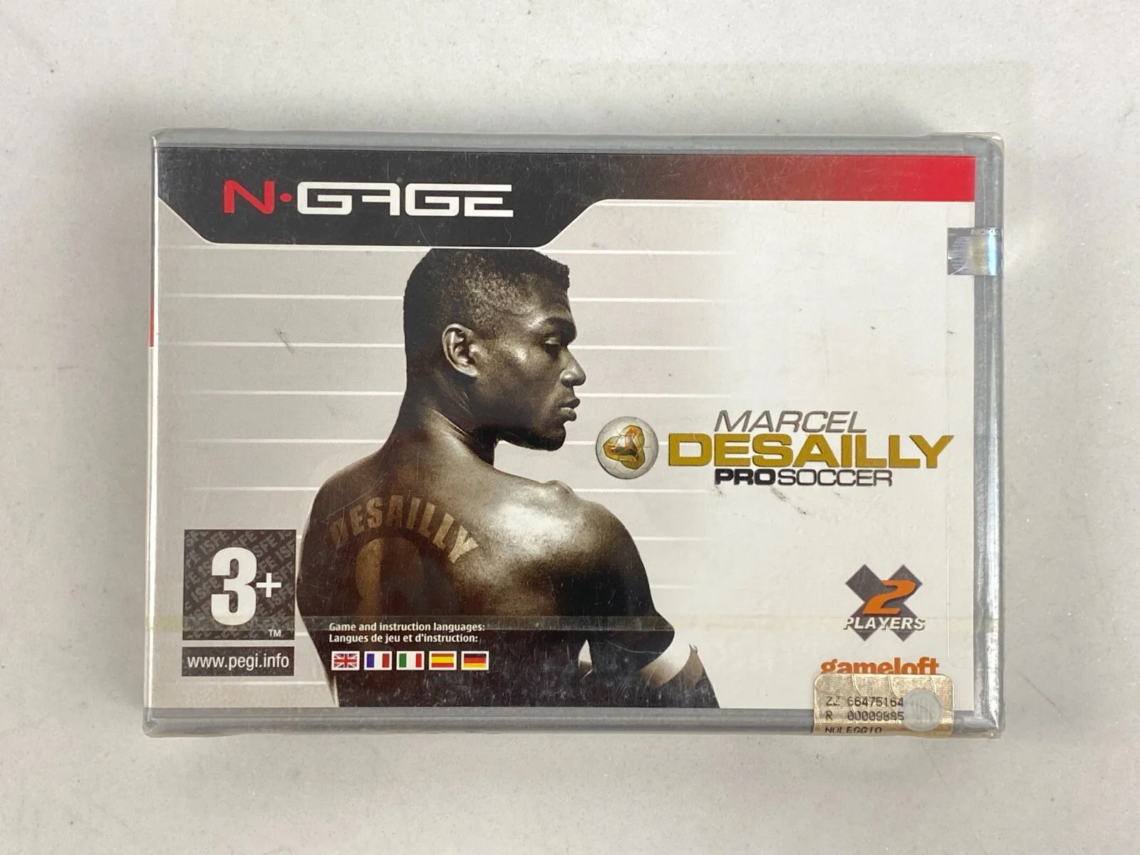 Marcel Desailly Pro Soccer Nokia N-gage Game Nokia Italy