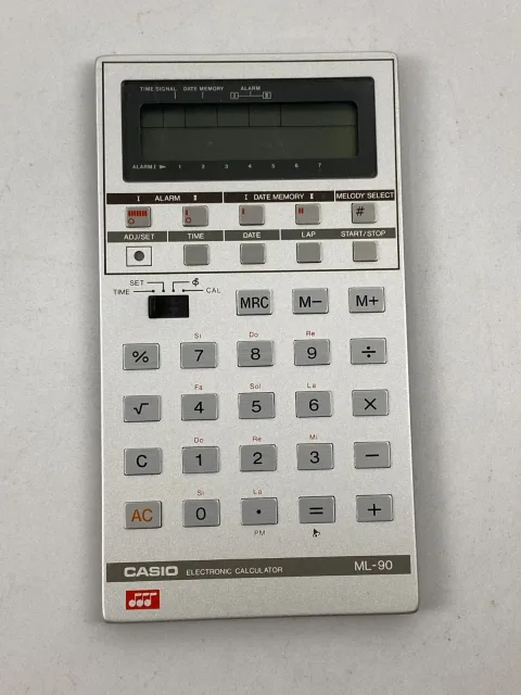 Casio ML-90 ساعة حاسبة موسيقية