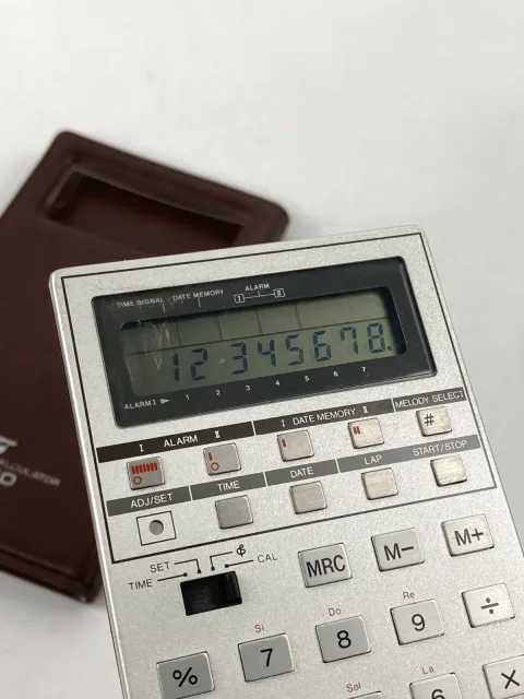 Casio ML-90 ساعة حاسبة موسيقية