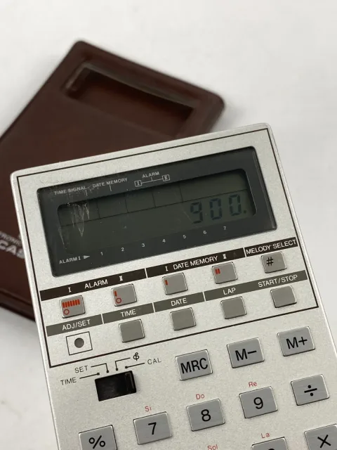 Casio ML-90 ساعة حاسبة موسيقية