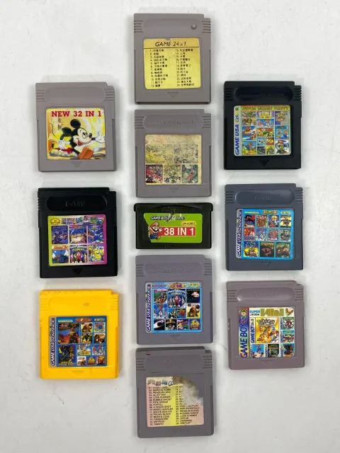 Taiwan Pokemon Collection Super 14 in 1 Cartridge Combo Game Boy Advance