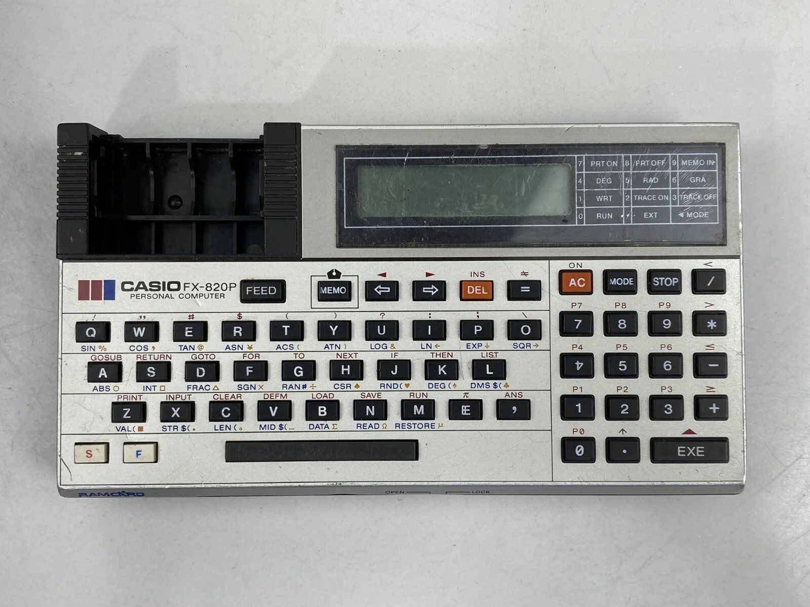 Casio FX-802P Personal Pocket Computer Calculator