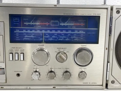 Sony CFS-88S Boombox Ghettoblaster Stereo Radio Cassette Recorder