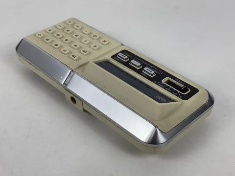 Casio CQ-1 Computer Quartz alarm clock calculator white