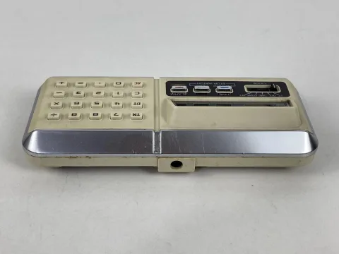 Casio CQ-1 Computer Quartz alarm clock calculator white