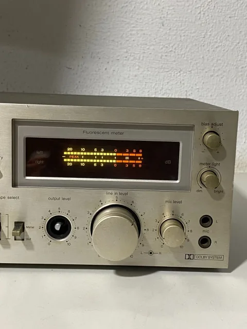 Technics RS-M63 3 Head Stereo Cassette Tape Deck