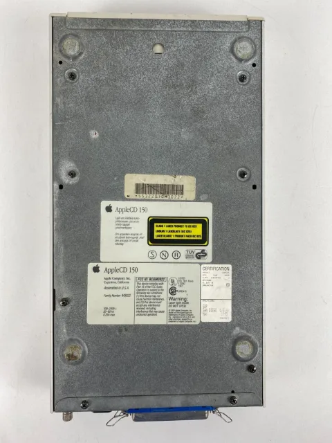 Apple CD 150 M3022 Caddy External CD rom Drive