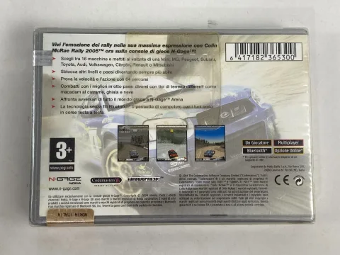 Colin McRae Rally 2005 Nokia N-gage Game Nokia Italy 5 languages