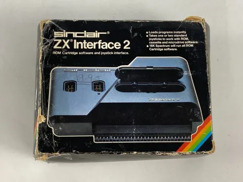 Sinclair Spectrum ZX Interface 2 Joystick interface Rom Cartridge