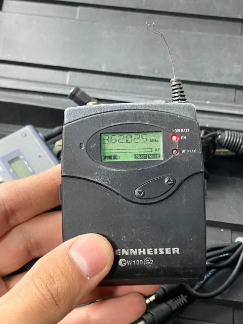 Sennheiser EW100 Bodypack Transmitter Receiver Sony UTX-B1 UHF LOT 4