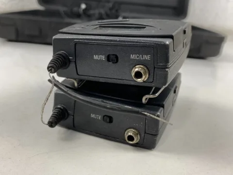 Sennheiser EW100 Bodypack Transmitter Receiver Sony UTX-B1 UHF LOT 4