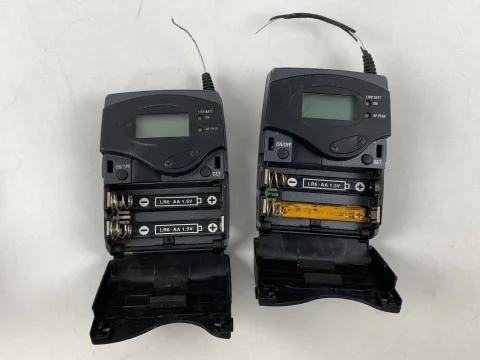 Sennheiser EW100 Bodypack Transmitter Receiver Sony UTX-B1 UHF LOT 4